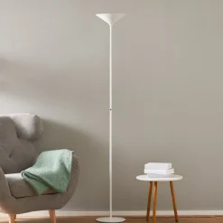 Dry LED-gulvlampe, mat hvid^Rotaliana Online