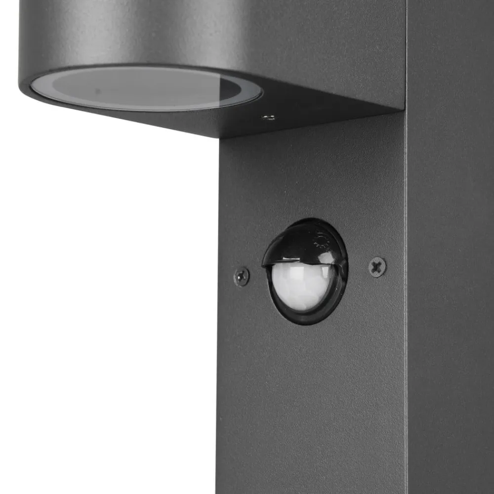 Trio Lighting Sokkellamper Med Sensor|Sokkellamper>Roya sokkellampe, bevægelsessensor, antracit