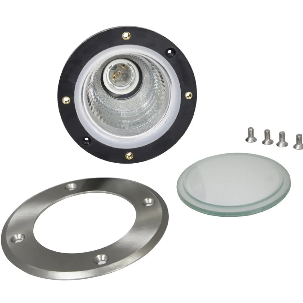 Heitronic Rundt nedgravningsspot til gulvet Berlin