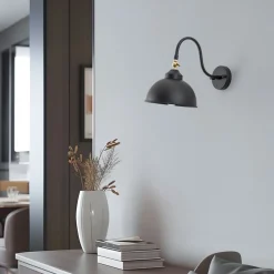 Saglam 3742 væglampe, justerbar, sort^Opviq Clearance