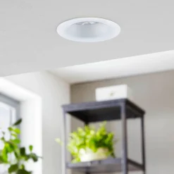 EGLO Saliceto LED-spot rund, stiv 2.700 K hvid