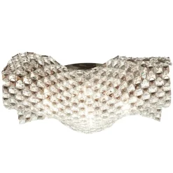 Saten loftlampe i krystal 56 cm^Schuller Valencia Sale