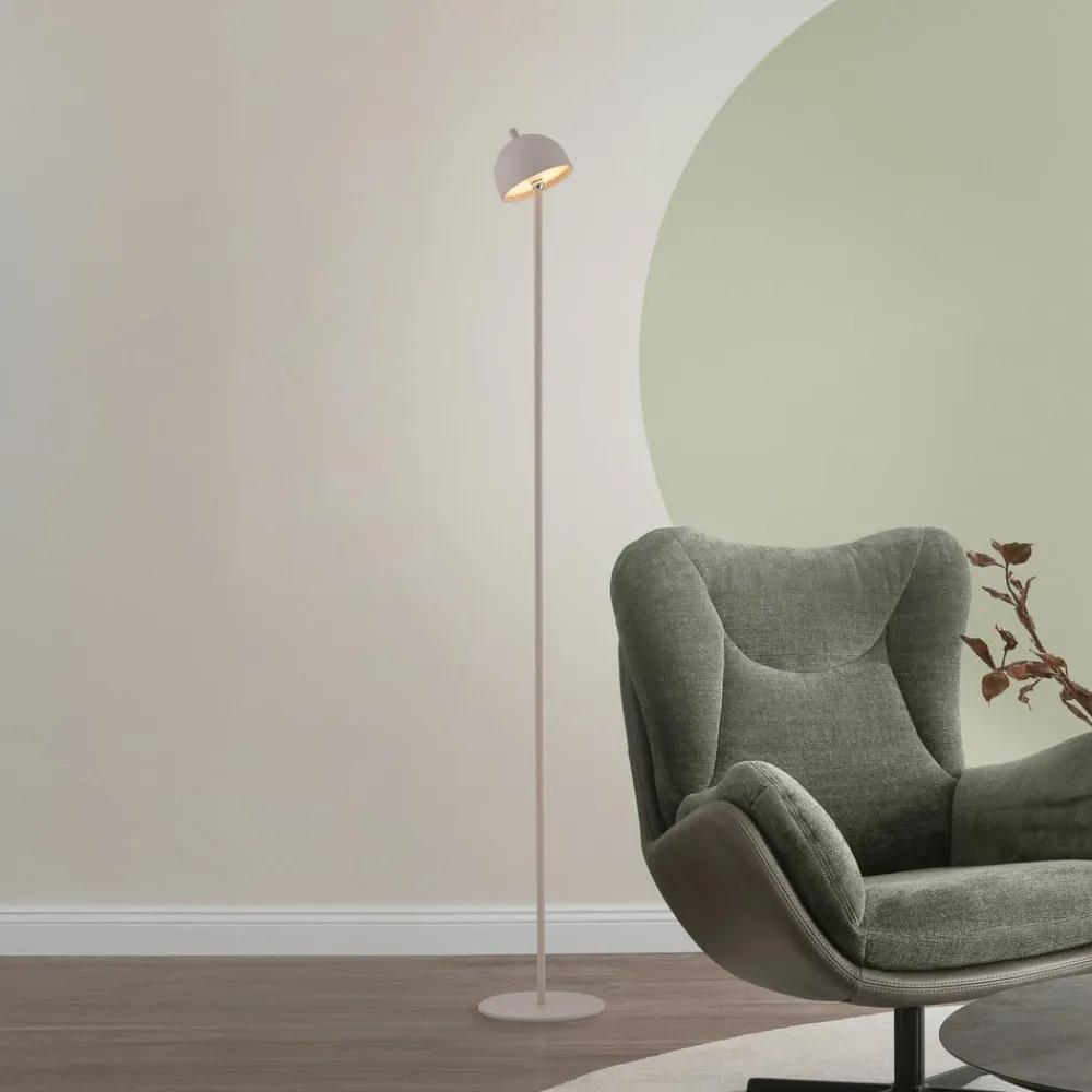 Schöner Wohnen Terrassebelysning>LED-akku-gulvlampe Bellies, sandbrise, IP54