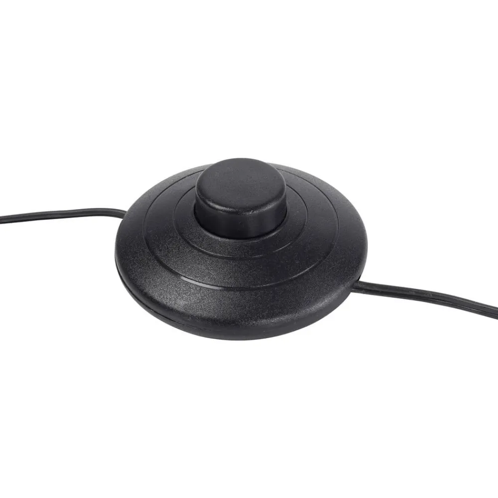 SCHÖNER WOHNEN LED-gulvlampe Lena, jern, sort, dæmper^Schöner Wohnen Sale