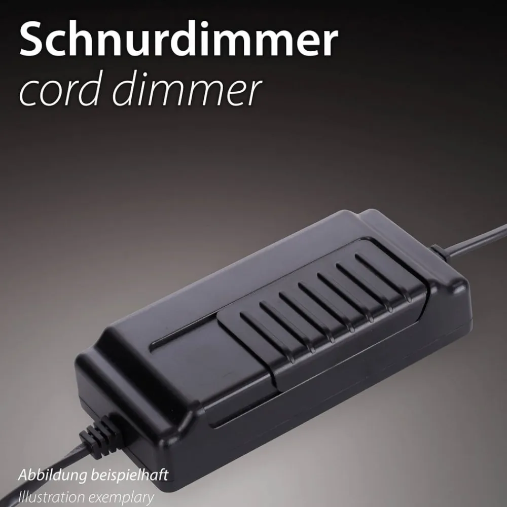 SCHÖNER WOHNEN LED-gulvlampe Lena, jern, sort, dæmper^Schöner Wohnen Sale