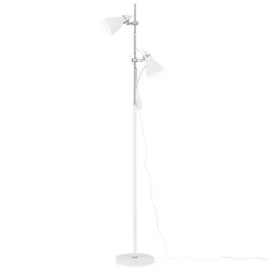 School gulvlampe med to spot, hvid^ORION