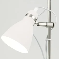 School gulvlampe med to spot, hvid^ORION