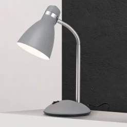 ORION School skrivebordslampe, grå