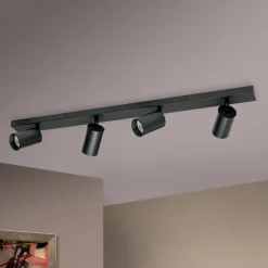 Sean loftspot, 4 lyskilder, sort^ORION