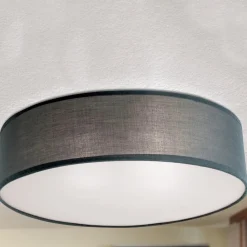 Seda stof-loftlampe, grå^ORION