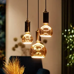 floating globe G300 E27 8 W grå glas åben^SEGULA Sale