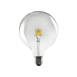 SEGULA Filament Pære>LED E27 6W Globe 24V DC klar glødetråd 927 dæmpbar