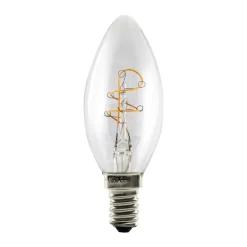 LED Elegant Line E14 3W Stearinlys 2.700 K Glødetråd dæmpbar^SEGULA Hot