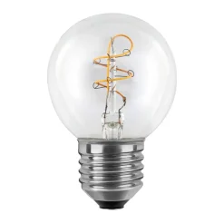 SEGULA Filament Pære>LED Elegant Line E27 3W Golfbold 2.700 K Glødetråd dæmpbar