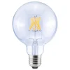 LED globe G95 E27 6,5W 2.700K dæmpbar klar^SEGULA Discount