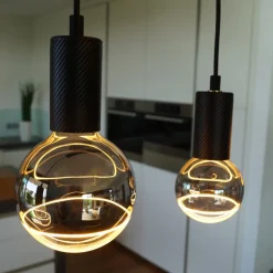 SEGULA LED Illusion G125 E27 5W dim røg/klar