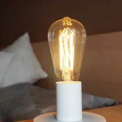 SEGULA Dæmpbar Led-Pære>LED Soft Line Cage ST64 E27 6W 2.200K dæmpbar