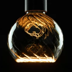 LED-floating-globe G125 E27 6 W twist røg^SEGULA Outlet