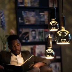 SEGULA LED-Floating-globepære G150 E27 4,5 W klar