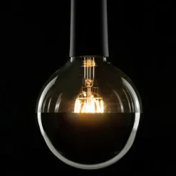 LED-Globe E27 6,5 W 927 hovedspejl sølv^SEGULA Hot