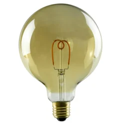 SEGULA Filament Pære>LED-globe E27 3,2W G125 1.900 K guld dæmpes