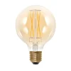 SEGULA Dæmpbar Led-Pære|Filament Pære>LED-globepære E27 G95 5W 2.200K guld dæmpbar