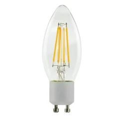 SEGULA Dæmpbar Led-Pære|Filament Pære>LED-kertepære GU10 3W filament dim 2.200 K