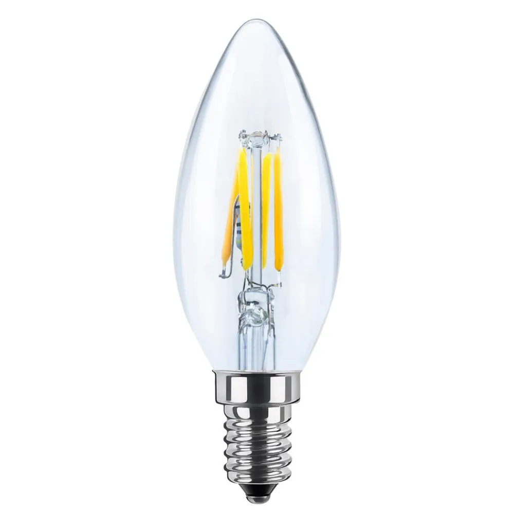 SEGULA LED-kertepære 24V DC E14 3W 927 Filament dæmpbar