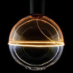 SEGULA Dæmpbar Led-Pære>LED-kugle Illusion, E27 G190 blå/gul 6W 1.900K dæmpbar