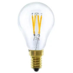 LED-pære E14 3W 2.200K dæmpbar klar^SEGULA Outlet