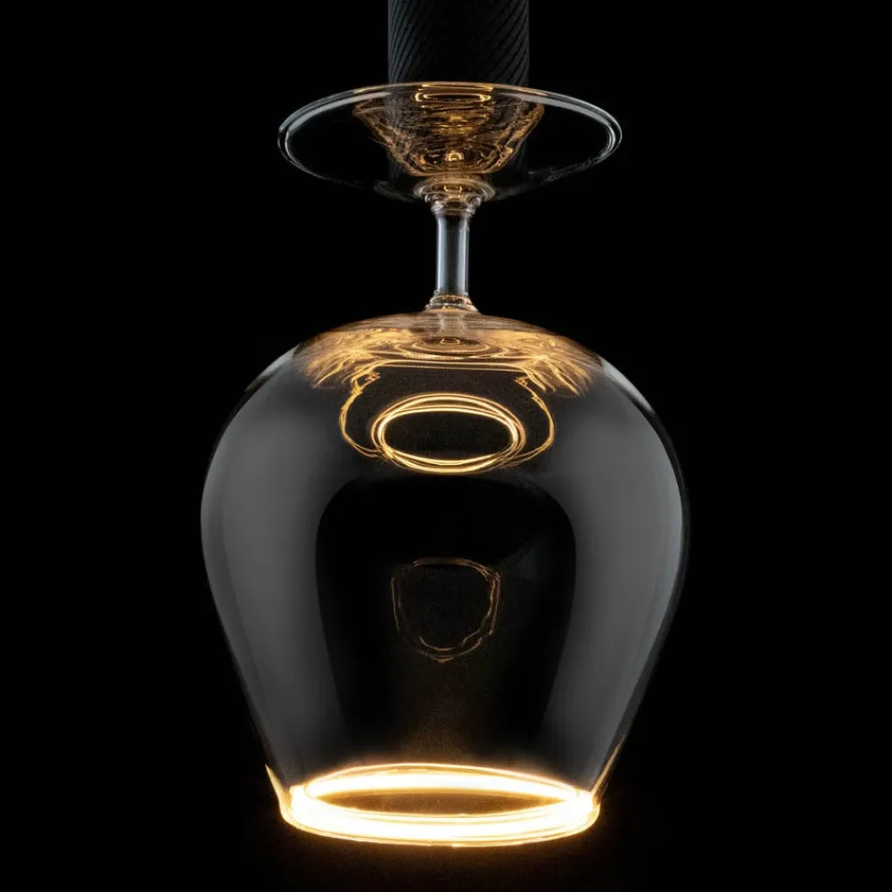 LED-pære flydende cognac klar E27 6W 922 dæmpbar^SEGULA Clearance