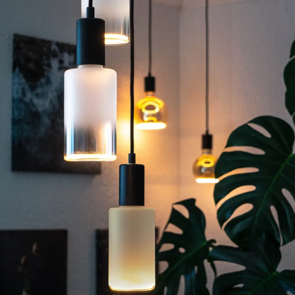 SEGULA LED-pære Flydende cylinder E27 4,5 W 922 dæmpbar