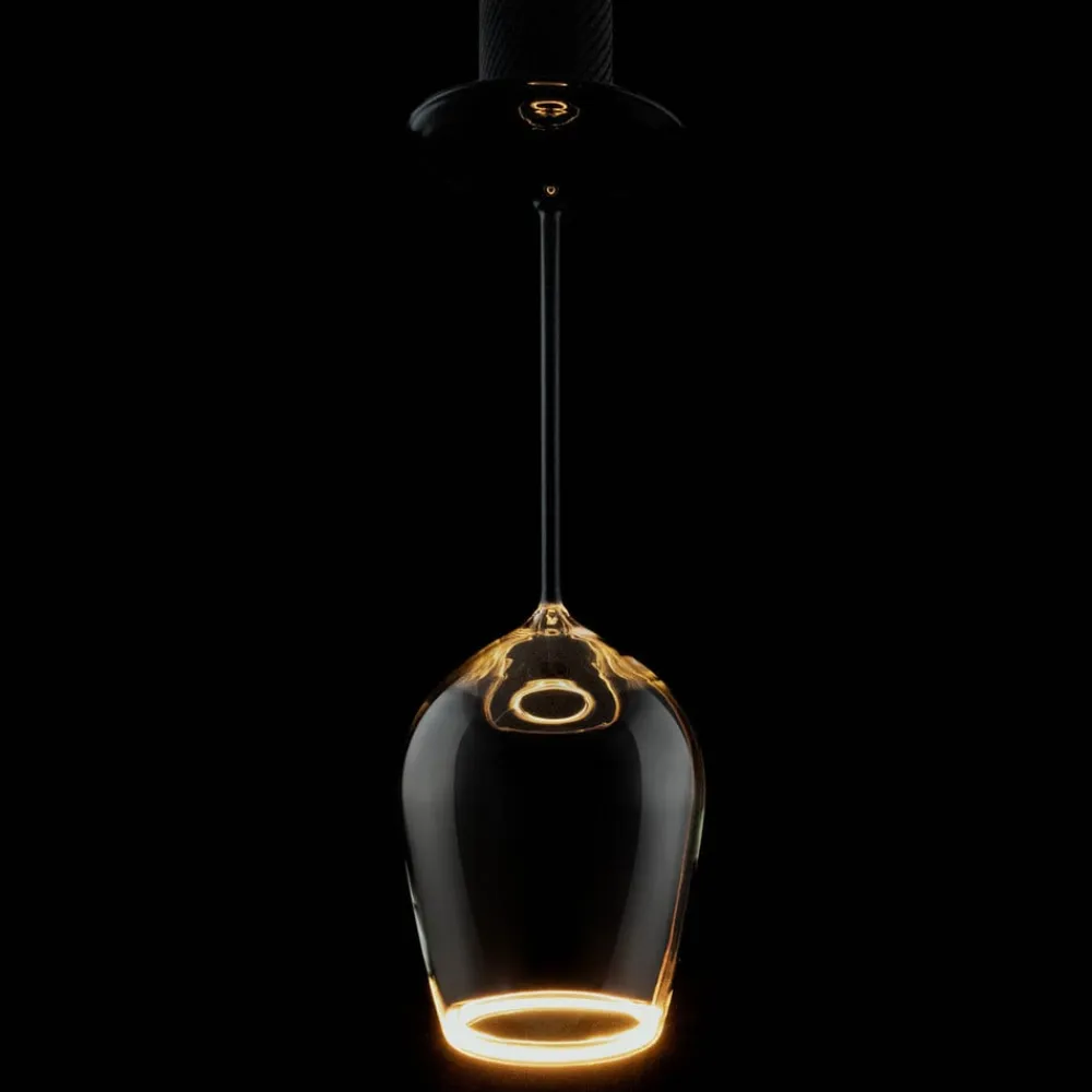 LED-pære flydende rødvin røgfarvet E27 5 W 922^SEGULA New