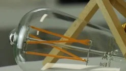 SEGULA rustik LED-pære Long Style E27 5 W klar