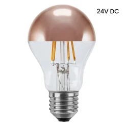 topforspejlet LED-pære 24V DC E27 3W 927 ambient^SEGULA Online