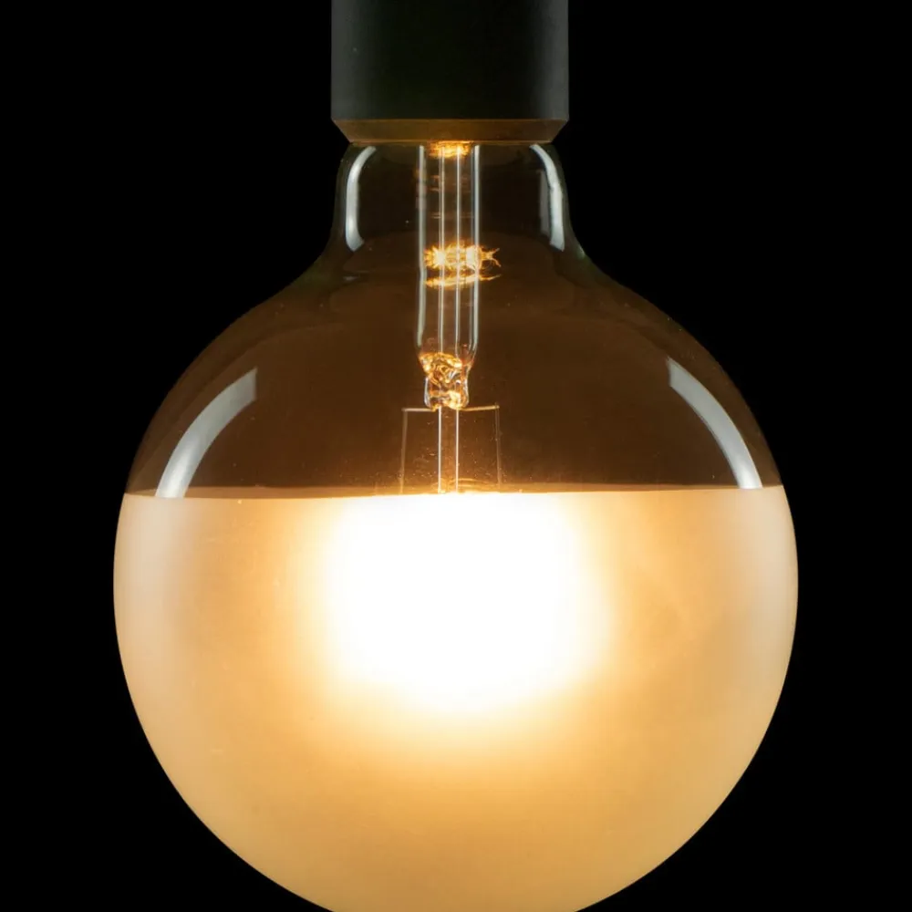 SEGULA Dæmpbar Led-Pære>Vintage Half Moon LED-globe G125 E27 6,5 W