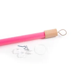 LED-lampe Linea, fuchsia, trædetaljer, universal^SELETTI Online