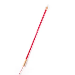 LED-lys Linea, rød, trædetaljer, universal^SELETTI Outlet