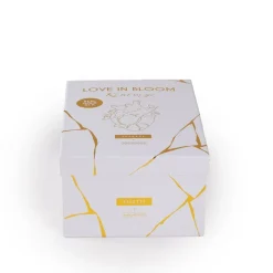 Love in Bloom Kintsugi-vase, farverig, porcelæn, guld^SELETTI Clearance