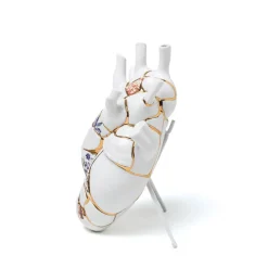 Love in Bloom Kintsugi-vase, farverig, porcelæn, guld^SELETTI Clearance