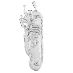 Love in Bloom-vase, klar, højde 24 cm, hjerteformet, glas^SELETTI Clearance