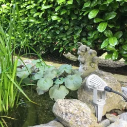 Sendling LED-lampe med jordspyd lavet af trykstøbt aluminium^Ledino Outlet