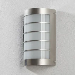 CMD Væglampe Med Sensor|Væglamper>Sensor-LED-lampe Aqua Marco med gitter i stål