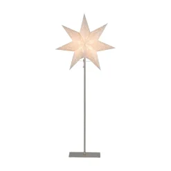 STAR TRADING Sensy stående stjerne mini, højde 83 cm, creme