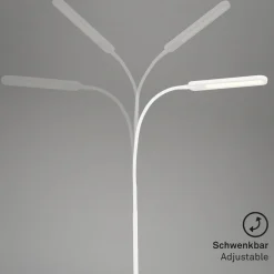 Briloner Servo LED-gulvlampe, kan dæmpes, CCT, hvid