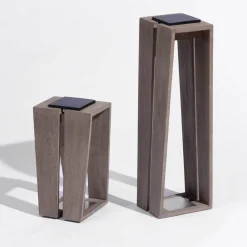 Skaal LED solcelle-lanterne med sensor, 65 cm^Les Jardins Outlet