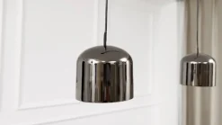 Lindby Skinne system 48V Lumaro, pendel, cylinder, 3 lyskilder, sort