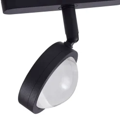 Skinne system 48V Lumaro, spots, 5 lyskilder, sort, Ø 7,3cm^Lindby Discount