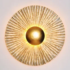 Skinnende Bronzo væglampe^Holländer