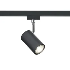 Skinnespot DUOline 782401, Ø 6 cm, sort, 2-faset, GU10^Trio Lighting